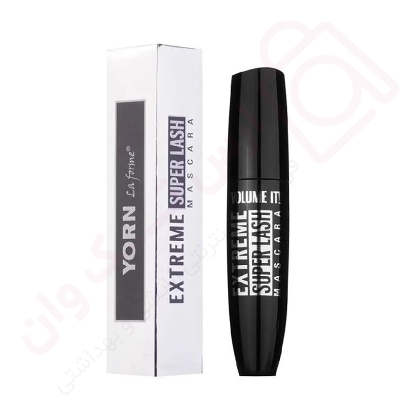 ریمل حجم دهنده یورن مدل Extreme Super Lash - ارس تک وان