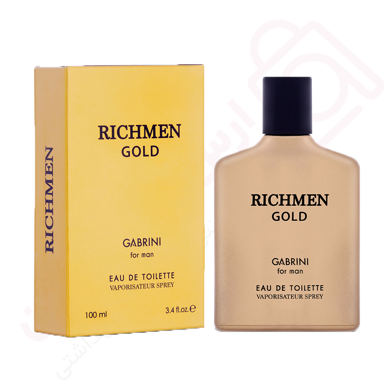 ادکلن گابرینی مدل richman gold حجم 100 میل - ارس تک وان