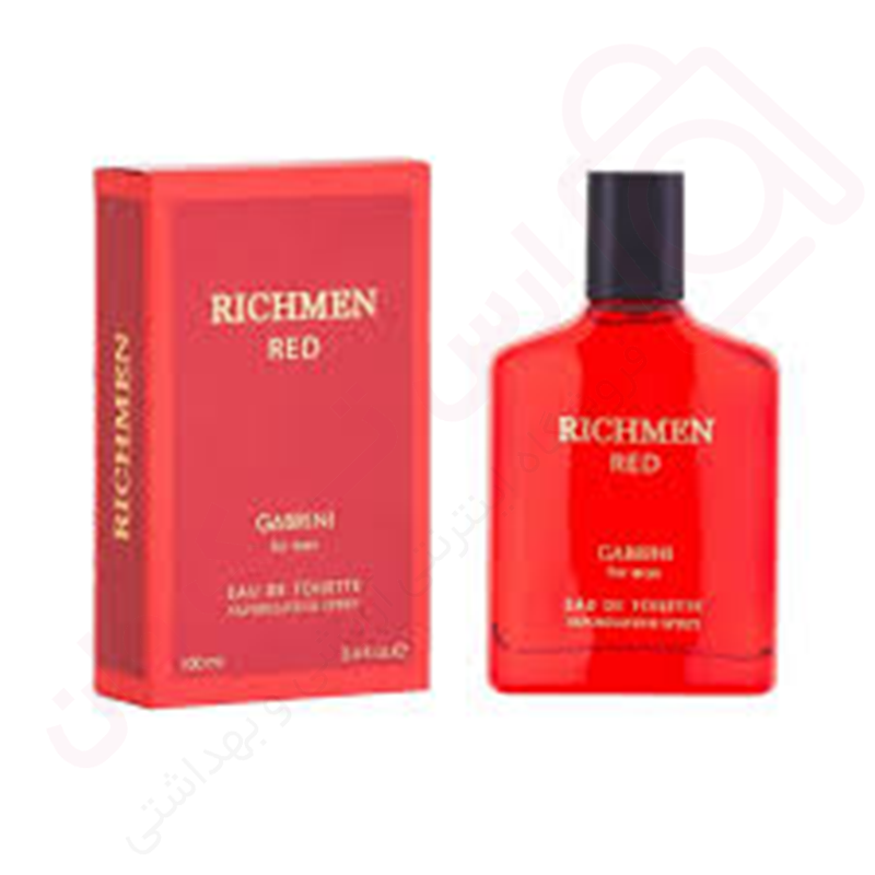 ادکلن گابرینی مدل richman red حجم 100 میل - ارس تک وان