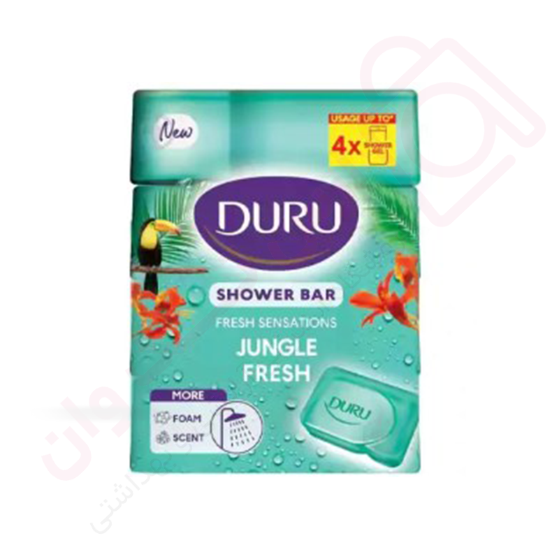 صابون دورو رایحه Jungle Fresh بسته 4 عددی 600 گرم - ارس تک وان