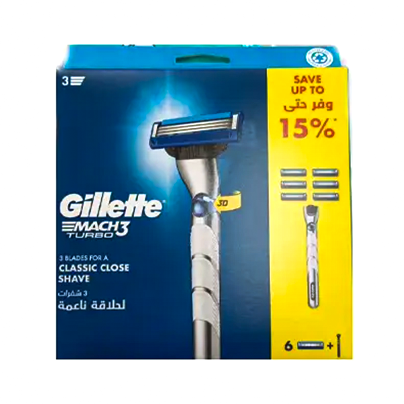 خودتراش ژیلت مدل mach3 همراه با 6 یدک - ارس تک وان