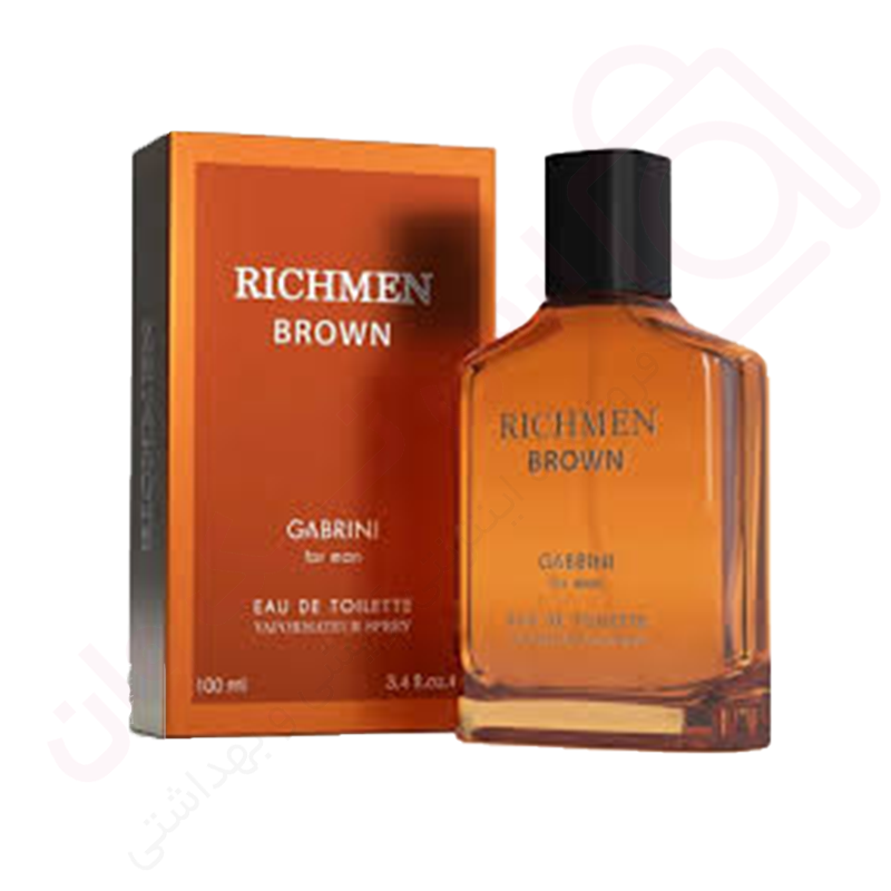 ادکلن گابرینی مدل richmen brown حجم 100 میل - ارس تک وان