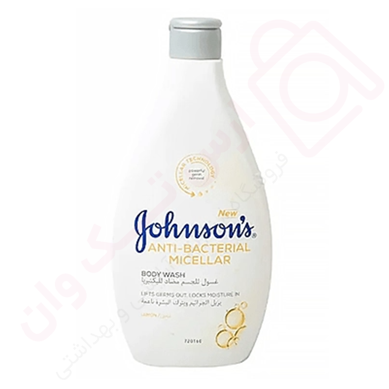 شامپو بدن کودک جانسون مدل Anti Bacterial Micellar حجم 400 میل - ارس تک وان
