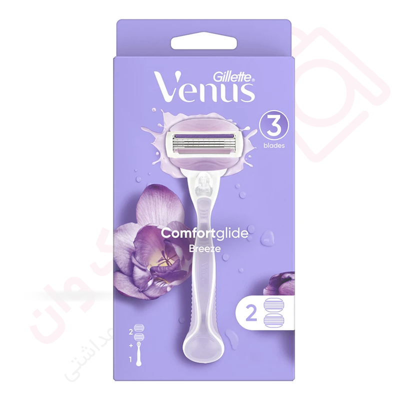 خودتراش ژیلت ونوس مدل Venus Comfortglide Breeze - ارس تک وان