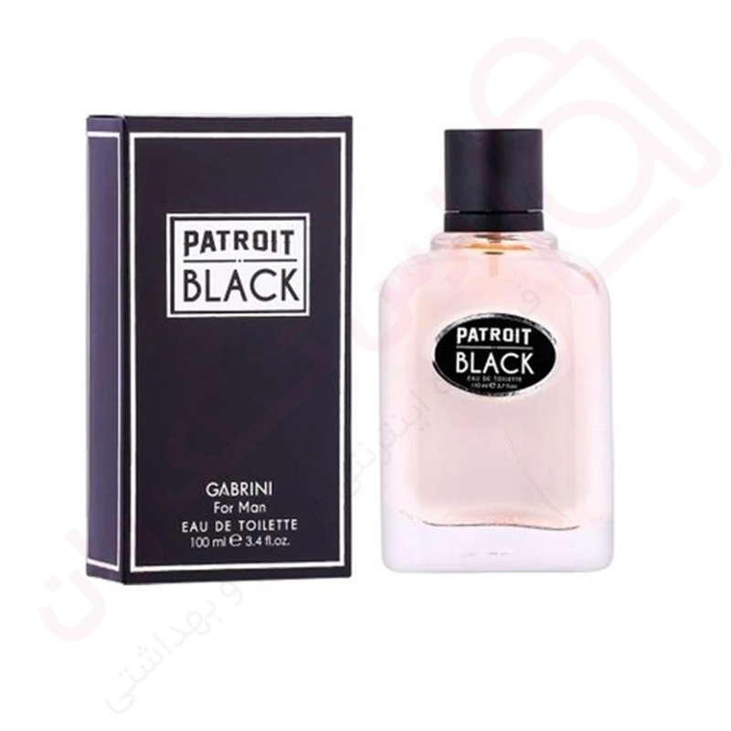 ادکلن گابرینی مدل Patroit Black حجم 100 میل - ارس تک وان