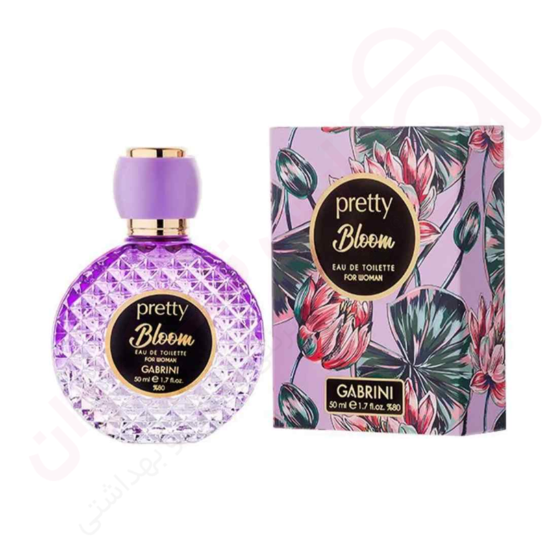ادکلن گابرینی مدل pretty bloom حجم 50 میل - ارس تک وان