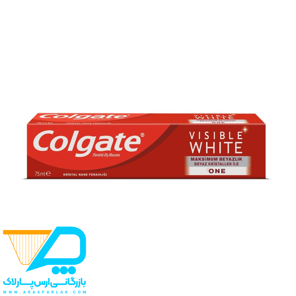 خمیر دندان کلگیت 75میل visible white - ارس پارلاک