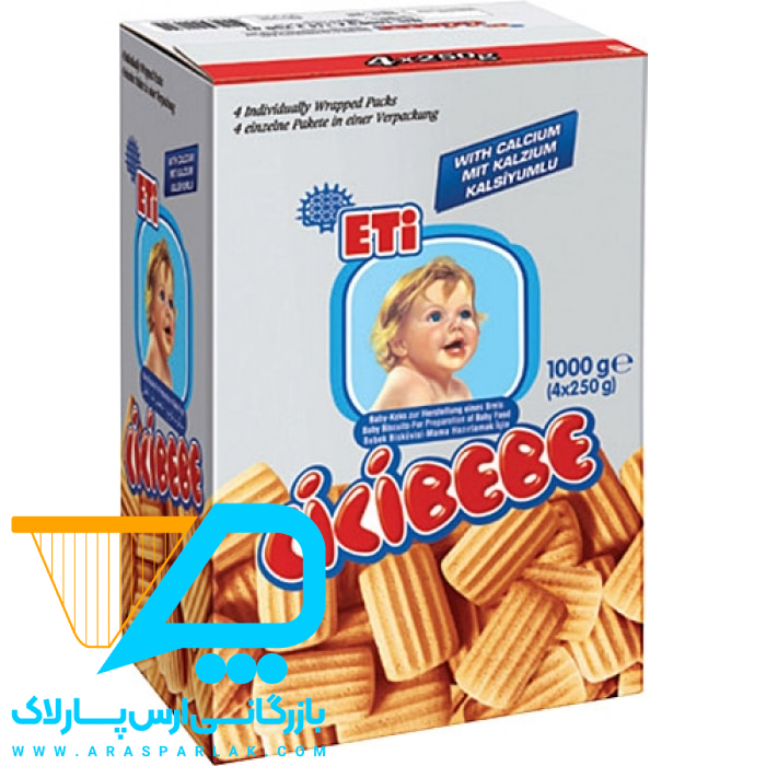 بیسکویت کودک جیجی ببه یک کیلویی - ارس پارلاک