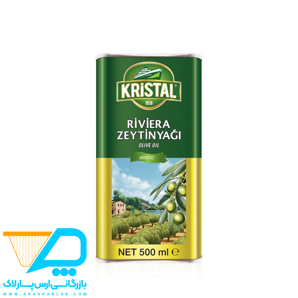 روغن زیتون کریستال 500میل - ارس پارلاک