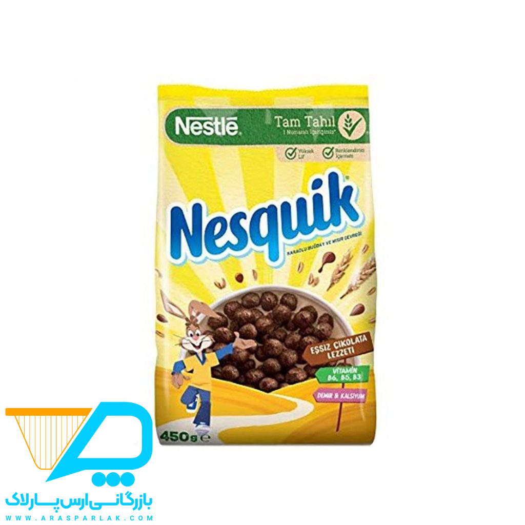 غلات صبحانه نسکوئیک توپی 450گرم - ارس پارلاک