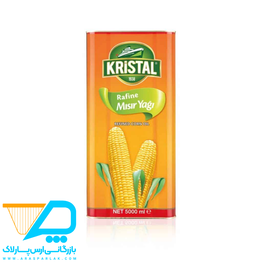 روغن ذرت کریستال 5 لیتری - ارس پارلاک