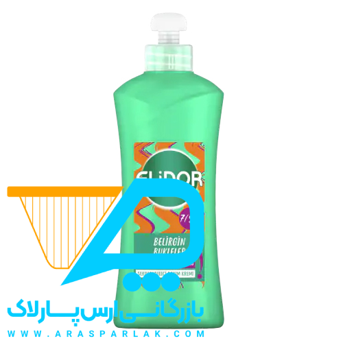 کرم مو الیدور حاوی الاستین و شیر بادام مناسب موهای فر 265 میل - ارس پارلاک