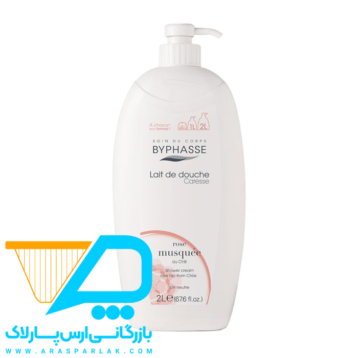 شامپو بدن2لیتری بایفس rose musquee - ارس پارلاک