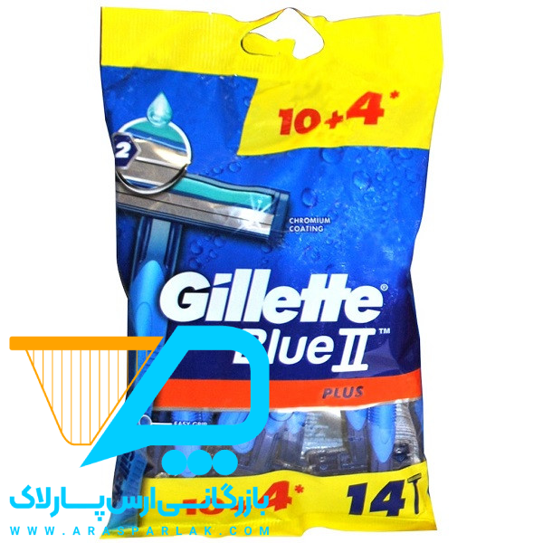 خود تراش 2تیغ 14تایی ژیلت - ارس پارلاک