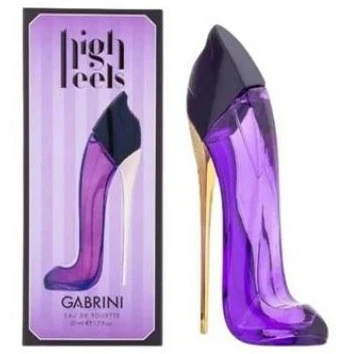 ادکلن زنانه گابرینی Gabrini مدل High Heels بنفش حجم 50 میل - ارس مال