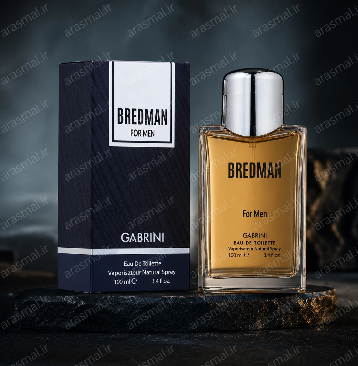 ادکلن مردانه گابرینی Gabrini مدل Bredman حجم 100 میل - ارس مال