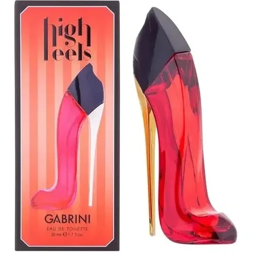 ادکلن زنانه گابرینی Gabrini مدل High Heels قرمز حجم 50 میل - ارس مال