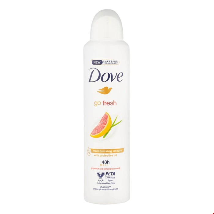 اسپری ضد تعریق داو رایحه گریپ فروت حجم 250 میل Dove - ارس مال