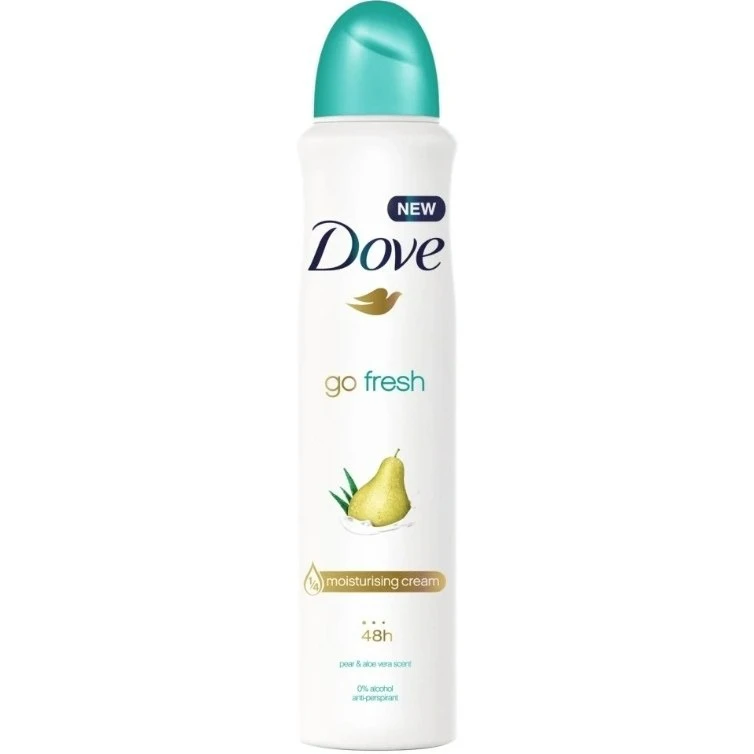 اسپری ضد تعریق داو مدل Go Fresh رایحه گلابی و آلوئه ورا حجم 250 میلی لیتر - ارس مال