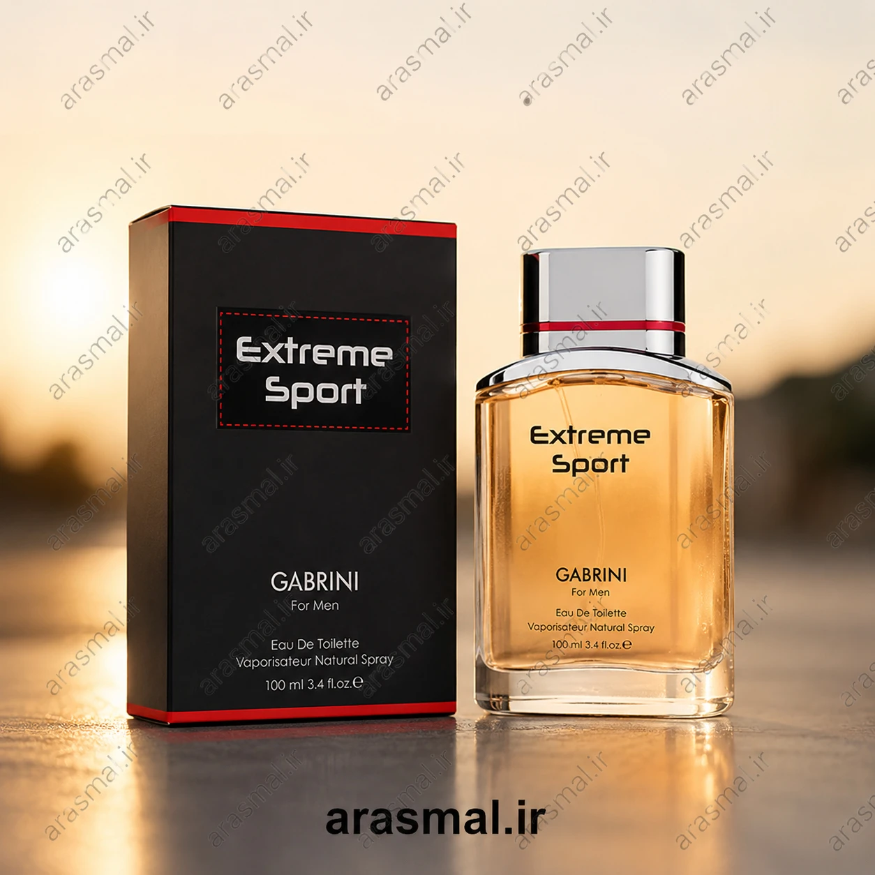 ادکلن مردانه گابرینی Gabrini مدل Extreme Sport حجم 100 میل - ارس مال