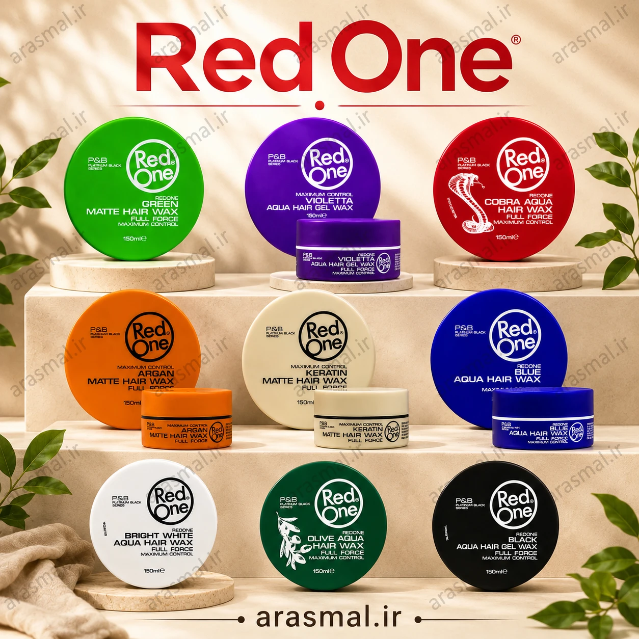 واکس مو ردوان Red One حجم 150 میل ترکیه - ارس مال