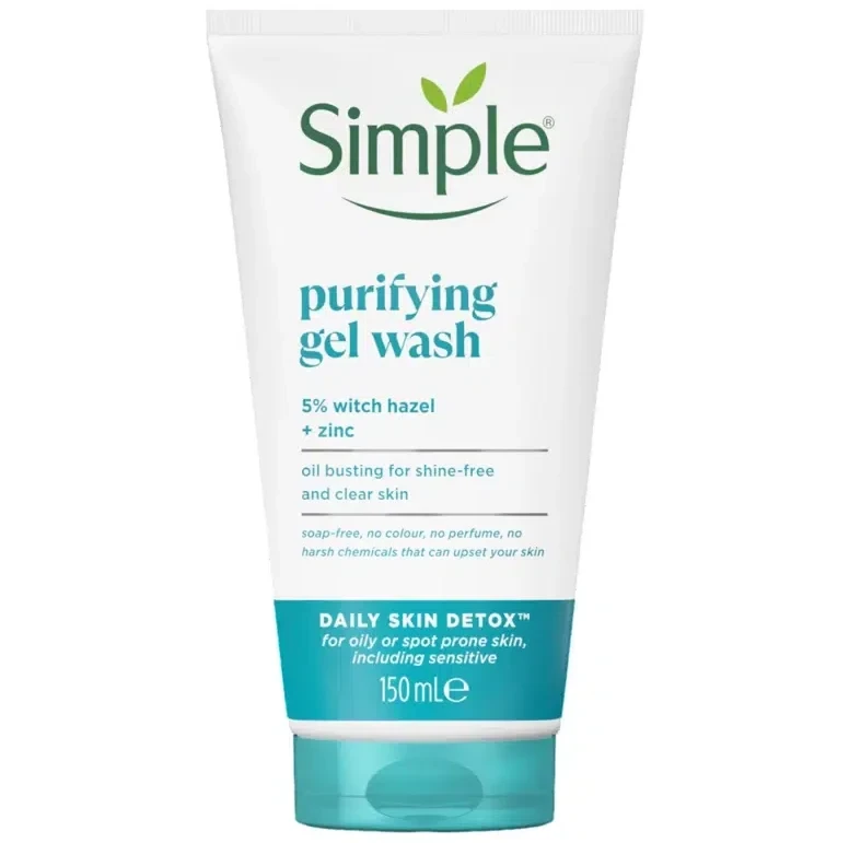 ژل شستشوی صورت سیمپل مدل Purifying - مناسب پوست چرب | حجم 150 میلی‌لیتر - فروشگاه اینترنتی ارس درمیس