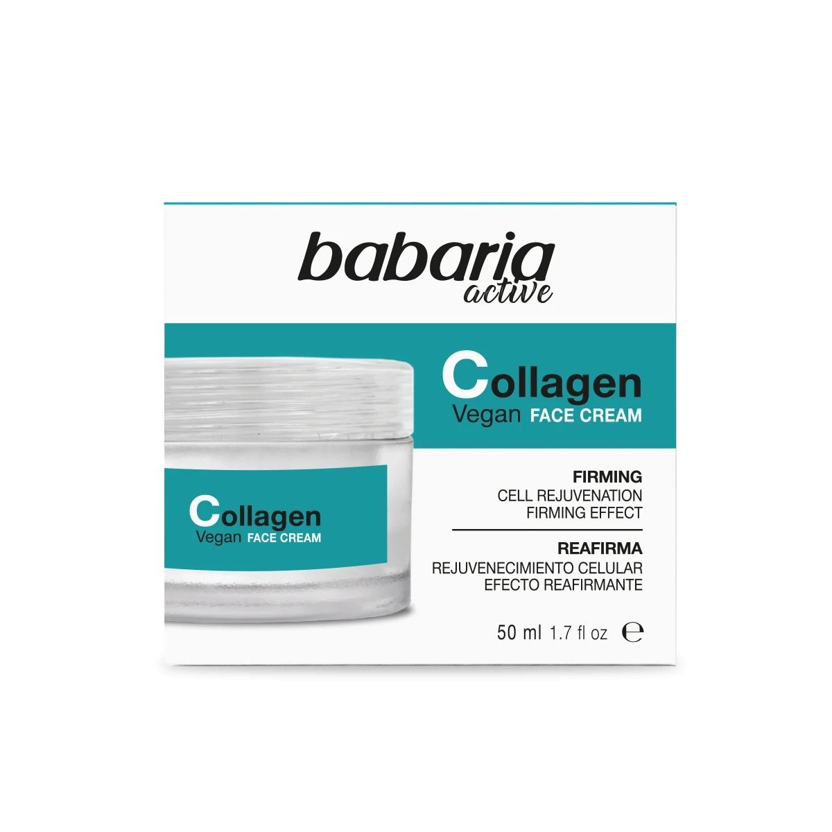 کرم صورت کلاژن گیاهی باباریا مدل Collagen - سفت کننده، جوان‌ساز و آبرسان عمیق پوست | حجم 50 میلی‌لیتر - فروشگاه اینترنتی ارس درمیس