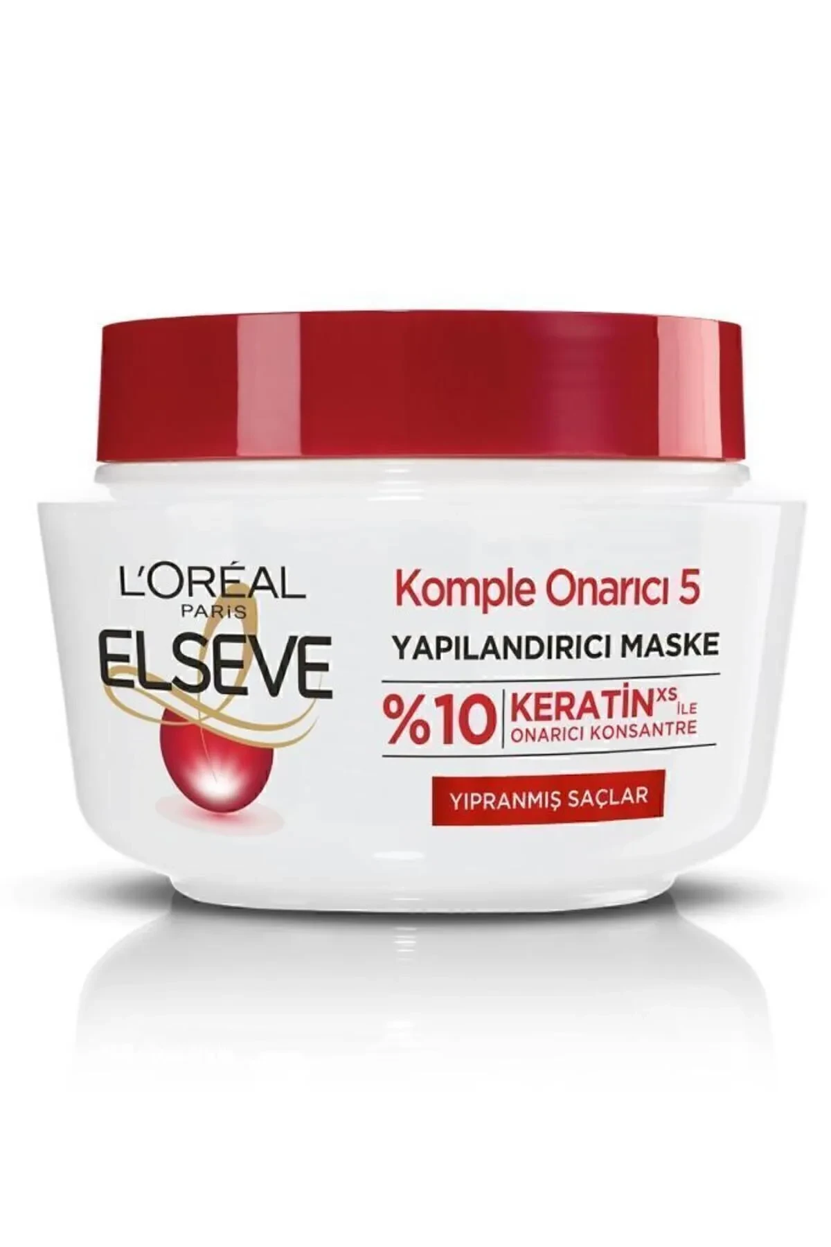 ماسک مو لورآل ترمیم کننده 5 کاره مدل Komple Onarici | حجم 300 میل - فروشگاه اینترنتی ارس درمیس