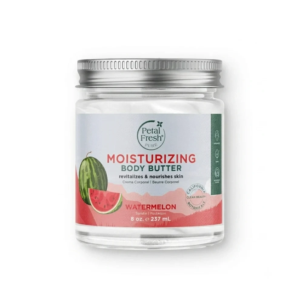 کره بدن مرطوب کننده هندوانه پتال فرش Petal Fresh مدل Moisturizing | حجم 237 میل - فروشگاه اینترنتی ارس درمیس