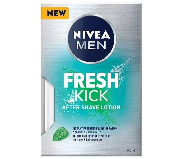 لوسیون افتر شیو مردانه نیوآ Nivea مدل Fresh Kick | حجم 100 میل - فروشگاه اینترنتی ارس درمیس