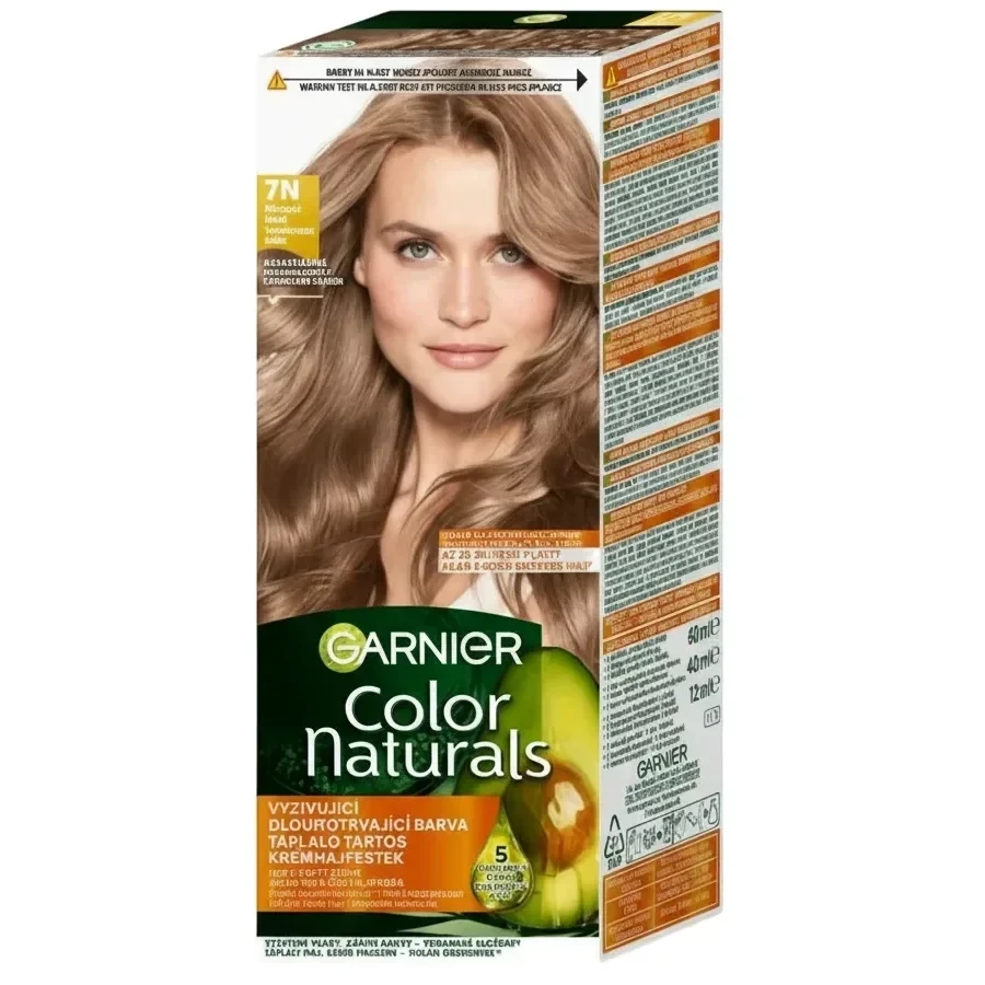 کیت رنگ مو شماره 7N گارنیر مدل Dark Natural Blonde (بلوند تیره طبیعی) - فروشگاه اینترنتی ارس درمیس