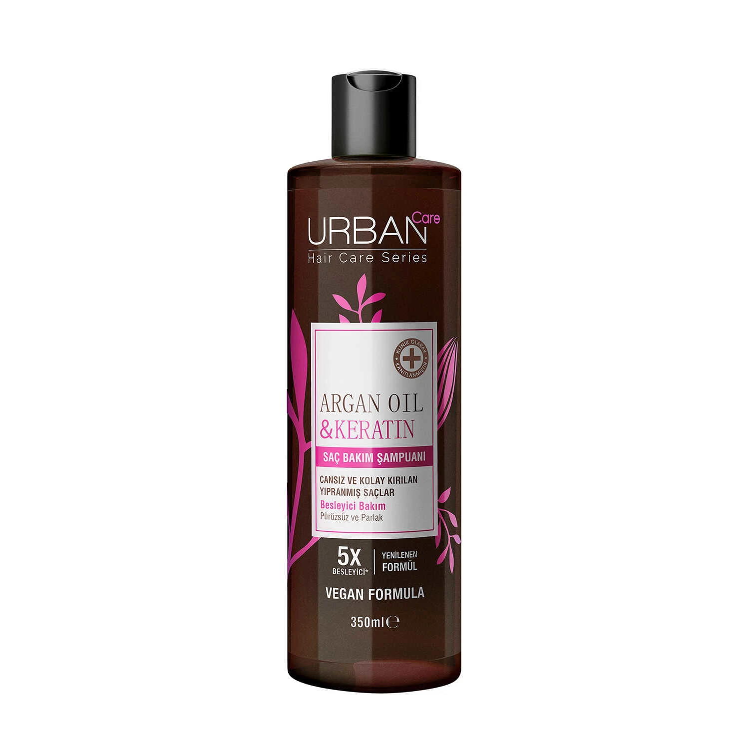 شامپو  روغن آرگان و کراتین اربن کر مدل Argan Oil &amp; Keratin | حجم 350 میل - فروشگاه اینترنتی ارس درمیس