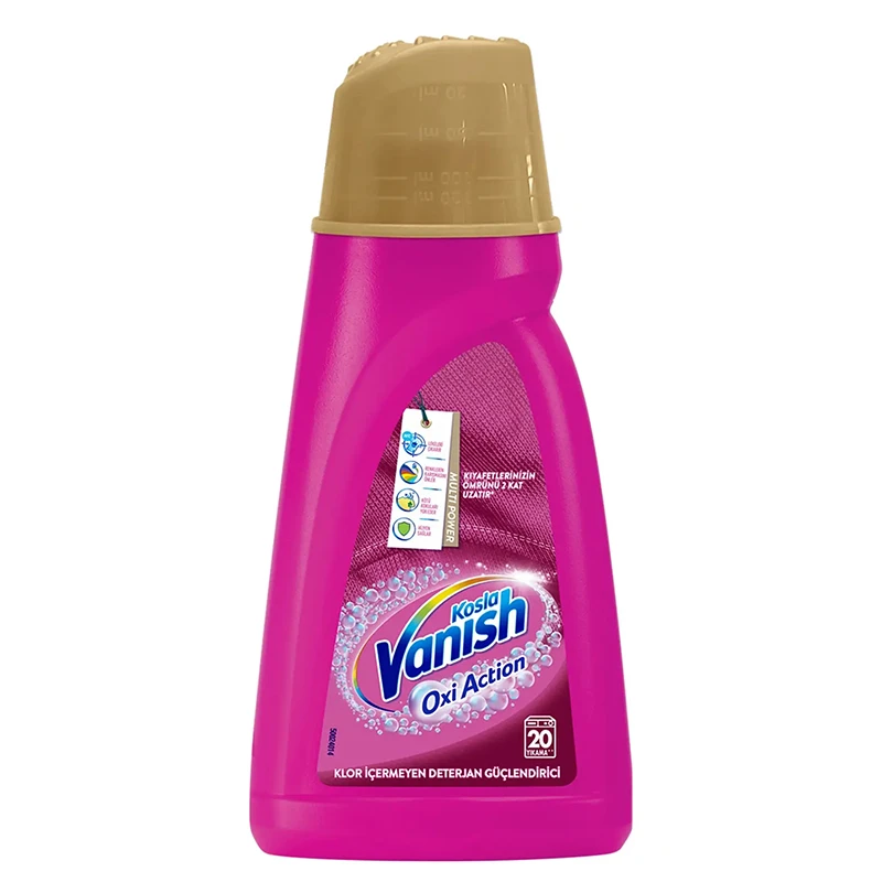 مایع لکه بر لباس ونیش Vanish مدل Oxi Action | حجم 1000 میل - فروشگاه اینترنتی ارس درمیس