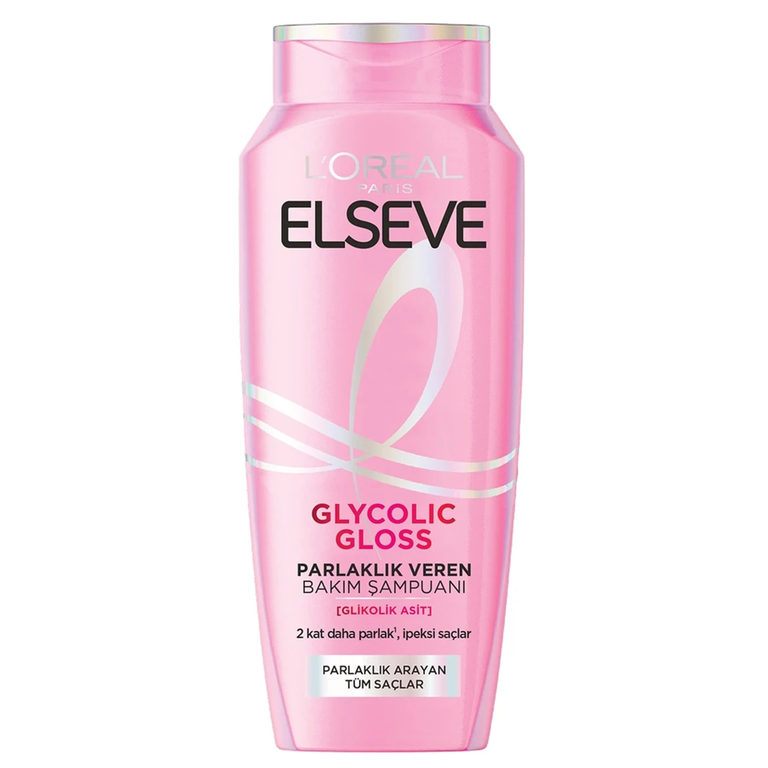 شامپو درخشان کننده و براق کننده مو لورآل مدل Glycolic Gloss | حجم 300 میل - فروشگاه اینترنتی ارس درمیس