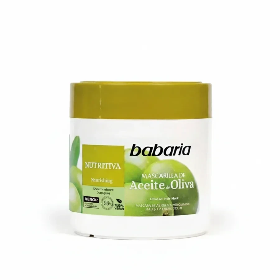 ماسک مو مغذی حاوی روغن زیتون باباریا مدل Olive Oil - مناسب موهای خشک و آسیب‌دیده | حجم 400 میلی‌لیتر - فروشگاه اینترنتی ارس درمیس