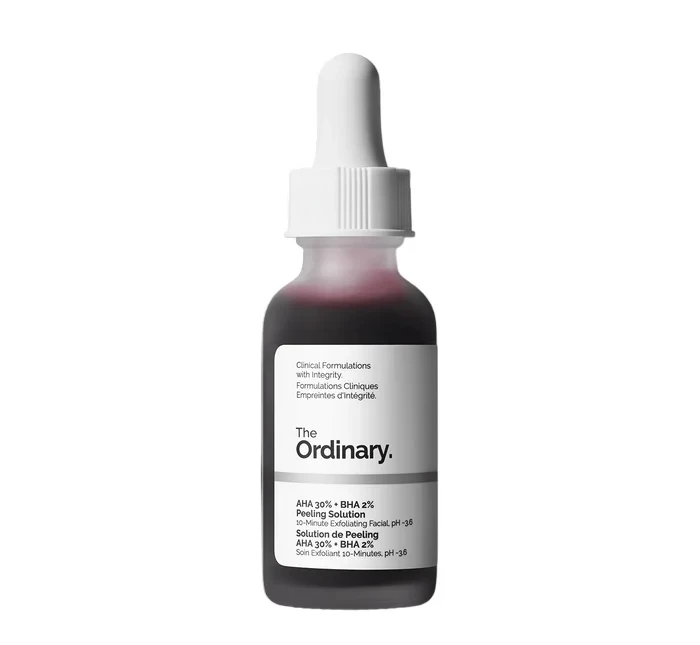 سرم لایه بردار پیلینگ سلوشن اوردینری The Ordinary - حاوی AHA 30% + BHA 2% - پاکسازی منافذ و شفافیت پوست | حجم 30 میلی‌لیتر - فروشگاه اینترنتی ارس درمیس