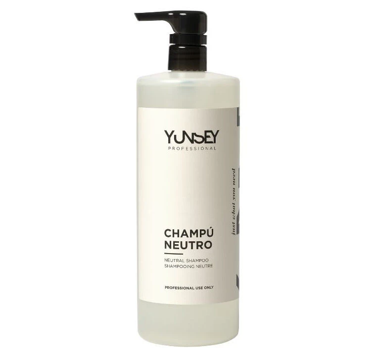 شامپو روزانه و طبیعی یانسی Yunsey مدل Neutral Shampoo - ملایم، تقویت‌کننده و ویتامینه - با pH خنثی - مناسب انواع مو | حجم 1000 میلی‌لیتر - فروشگاه اینترنتی ارس درمیس