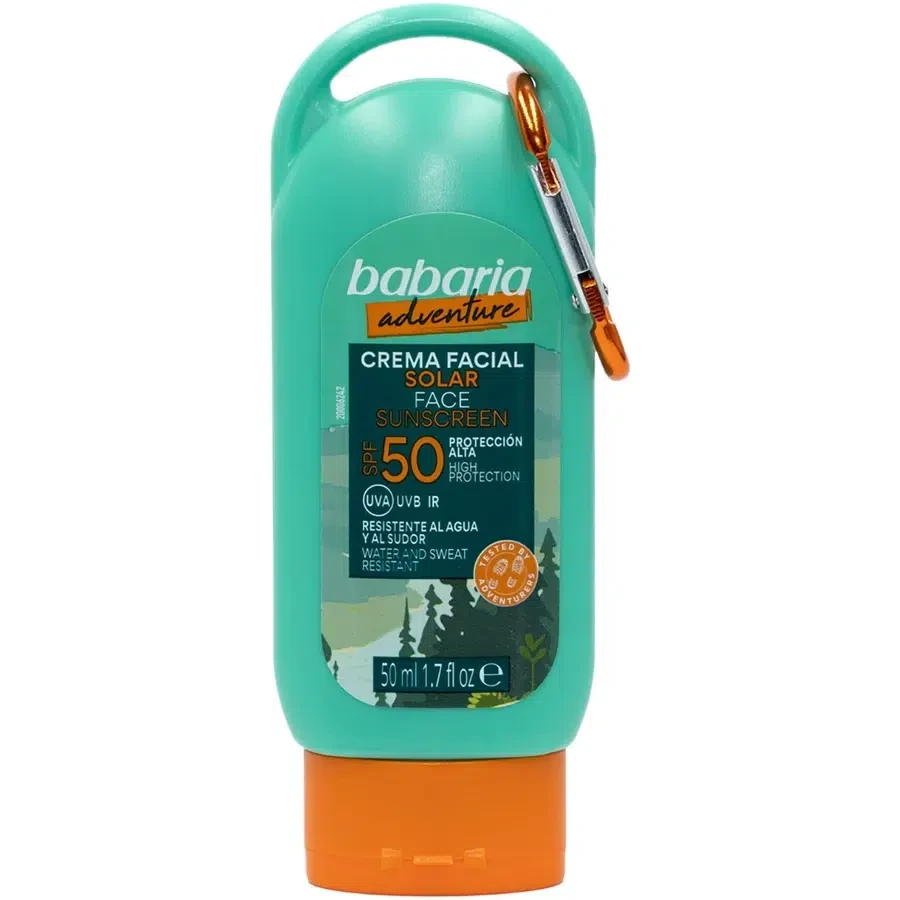 کرم ضد آفتاب صورت باباریا مدل Adventure - با SPF 50 | حجم 50 میلی‌لیتر - فروشگاه اینترنتی ارس درمیس