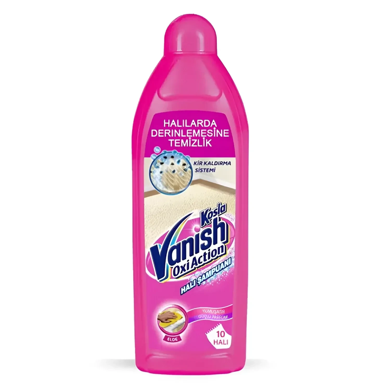 شامپو فرش ونیش Vanish مدل Oxi Action مناسب مصرف دستی | حجم 850 میل - فروشگاه اینترنتی ارس درمیس