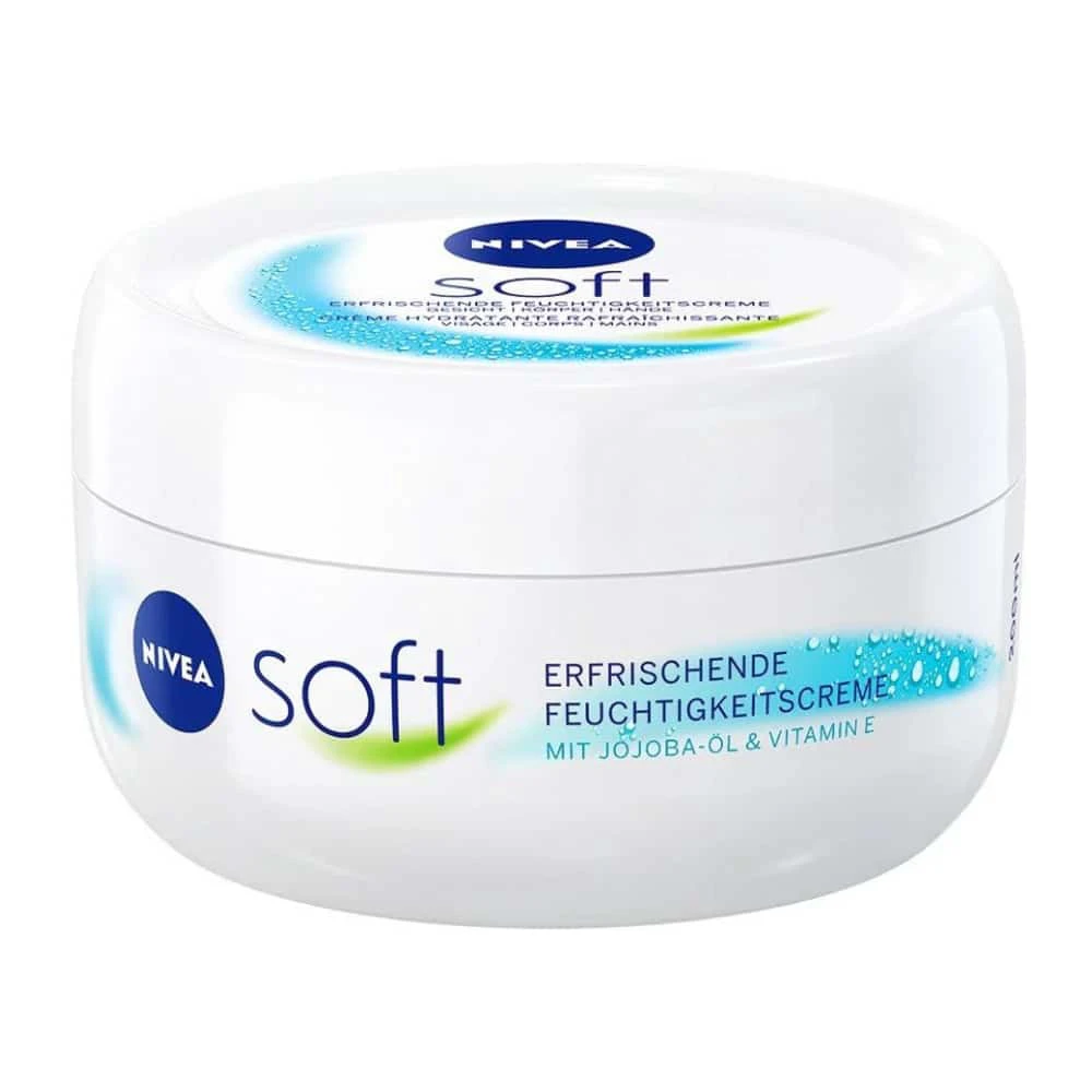 کرم نرم کننده و مرطوب کننده نیوآ مدل Soft | حجم 200 میل - فروشگاه اینترنتی ارس درمیس
