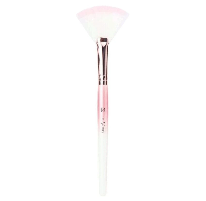 براش بادبزنی گلدن رز مدل Devobis Fan Brush - فروشگاه اینترنتی ارس درمیس