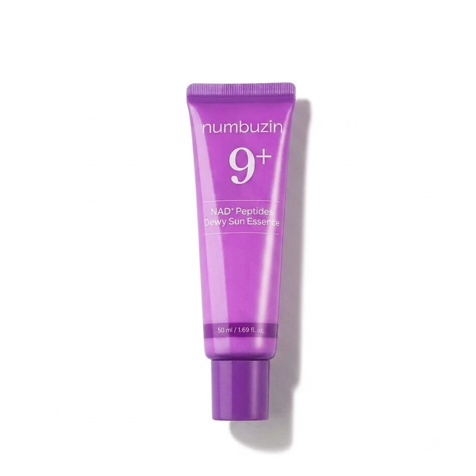 ضد آفتاب اسنسی ضد چروک و جوانساز شماره 9 نامبوزین مدل NAD+ Peptides Dewy Sun Essence | حجم 50 میل - فروشگاه اینترنتی ارس درمیس