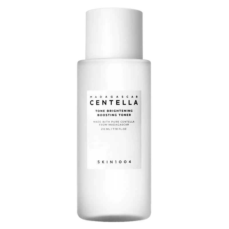 تونر ضد لک و روشن کننده سنتلا ماداگاسکار اسکین 1004 مدل Tone Brightening Boosting Toner | حجم 210 میلی‌لیتر - فروشگاه اینترنتی ارس درمیس