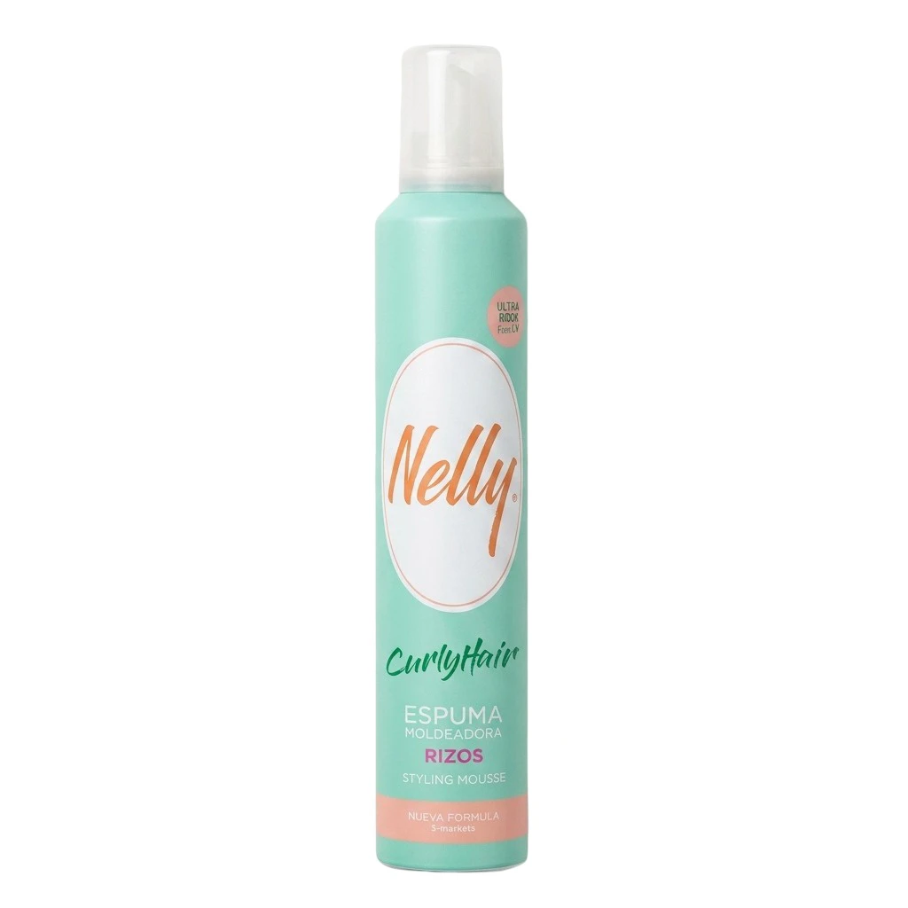 موس حالت دهنده موهای فر نلی مدل Curly Hair | حجم 300 میل - فروشگاه اینترنتی ارس درمیس