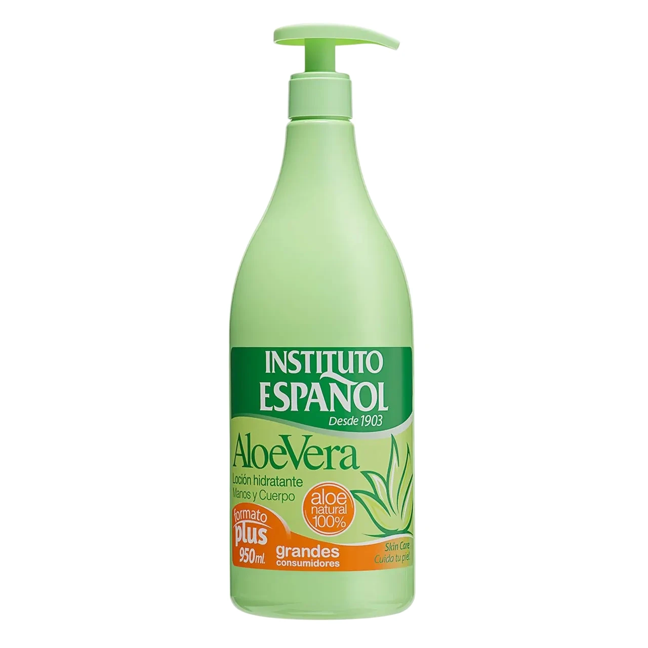 لوسیون مرطوب کننده بدن آلوئه ورا اسپانول Instituto Español | حجم 950 میل - فروشگاه اینترنتی ارس درمیس
