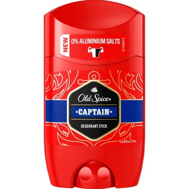 دئودورانت استیکی مردانه اولد اسپایس مدل Captain | حجم 50 میلی‌لیتر - فروشگاه اینترنتی ارس درمیس
