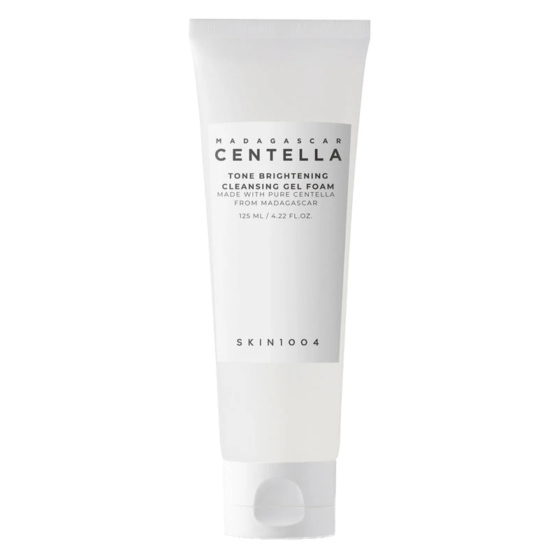 ژل فوم شستشو روشن کننده سنتلا ماداگاسکار اسکین 1004 مدل Tone Brightening | حجم 125 میلی‌لیتر - فروشگاه اینترنتی ارس درمیس