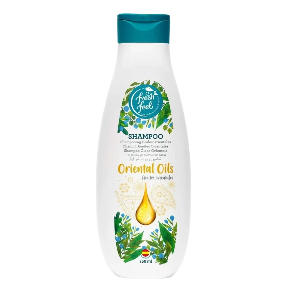 شامپو ضد وز و موخوره روغن های شرقی فرش فیل مدل Oriental Oils | حجم 750 میل - فروشگاه اینترنتی ارس درمیس