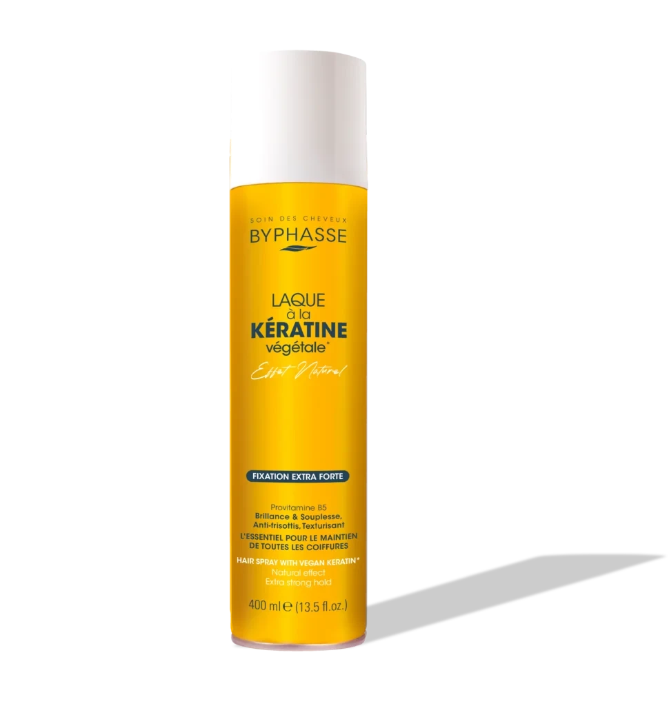 اسپری تافت مو کراتینه بایفاس مدل Extra Strong Hold - تثبیت قوی و جلوه طبیعی | حجم 400 میلی‌لیتر - فروشگاه اینترنتی ارس درمیس