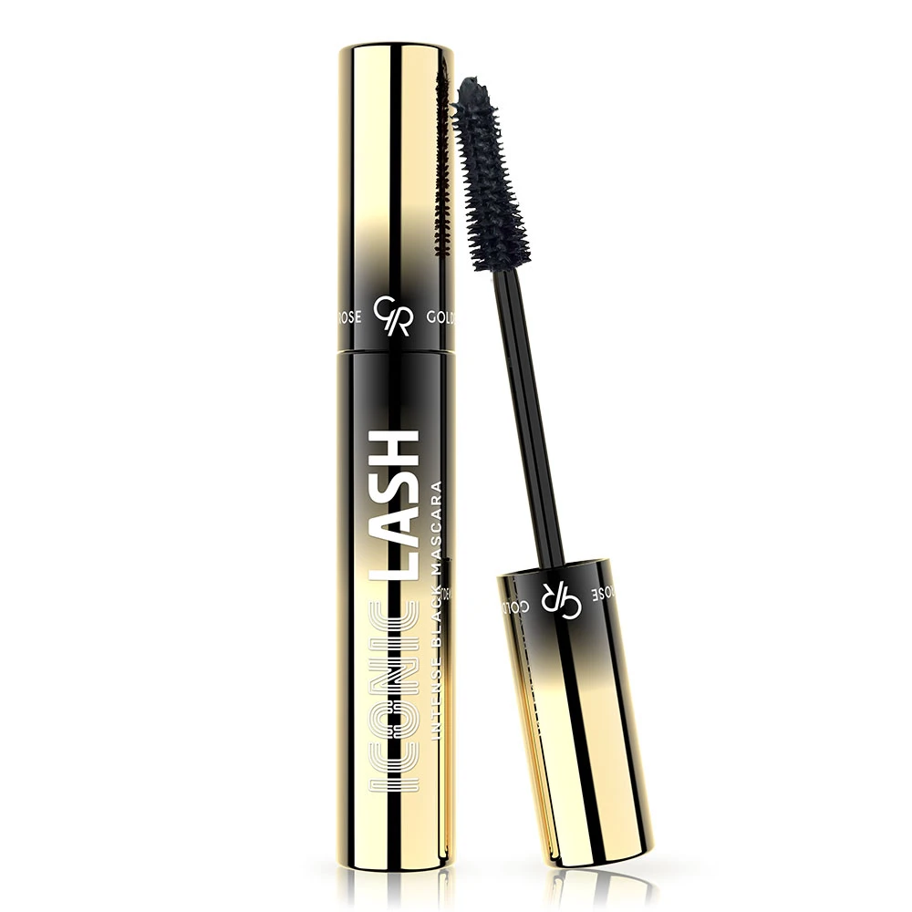 ریمل حجم دهنده آیکونیک گلدن رز مدل Iconic Lash | رنگ فوق مشکی - فروشگاه اینترنتی ارس درمیس